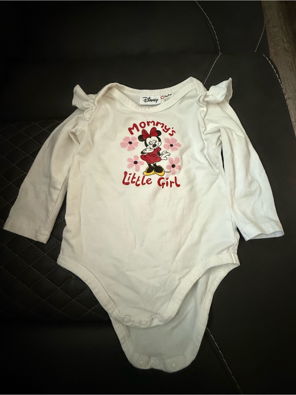 Disney Minnie Mouse 2-Piece Outfit Set Bodysuit & Pants